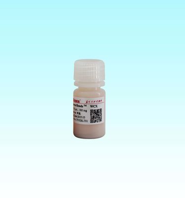15-50μm 폴리머 코어 WCX 자기 진주 Fe3O4 자기 코어 및 700-850 M2 / g의 높은 특정 표면 면적