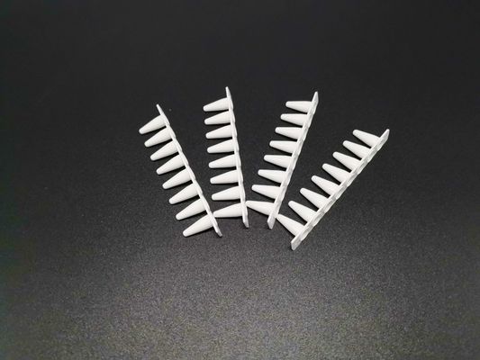 의학 실험실 소비재의 백색 높은 0.2mL PCR 8-스트립 튜브는 어떤 커버도 배관하지 않습니다